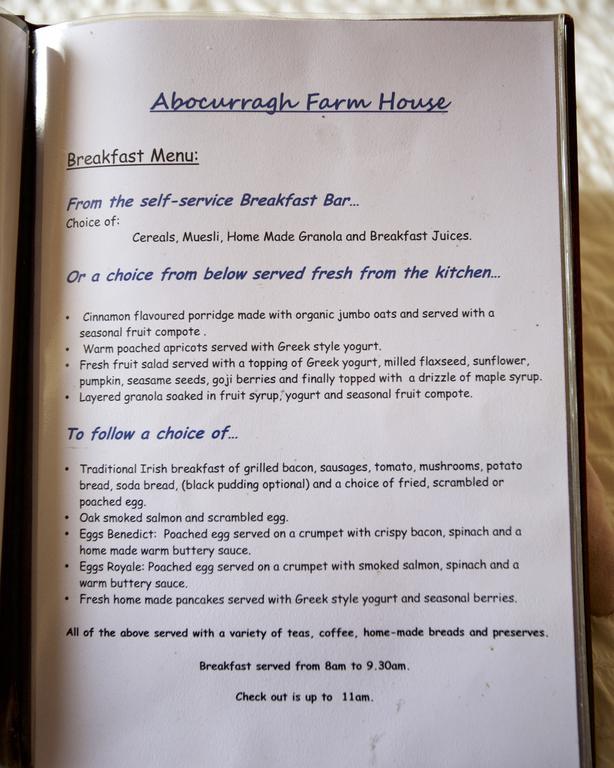 Abocurragh Farmhouse Bed And Breakfast Letterbreen Exterior photo